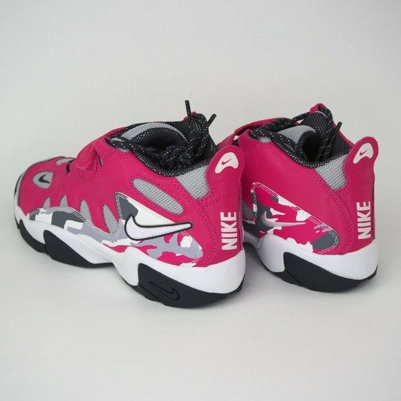 Nike Turf Raider PS Girls Shoes Pink Grey - Picture 8 of 11